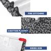 imageMens Golf Shirt Short Sleeve Dry Fit Print Moisture Wicking Performance Patterns Collared Polo ShirtBlack Usa Flag