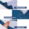 imageMens Golf Shirt Short Sleeve Dry Fit Print Moisture Wicking Performance Patterns Collared Polo ShirtFour Leaf Clover