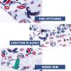 imageMens Golf Shirt Short Sleeve Dry Fit Print Moisture Wicking Performance Patterns Collared Polo ShirtGolf Usa Flag