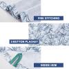 imageMens Golf Shirt Short Sleeve Dry Fit Print Moisture Wicking Performance Patterns Collared Polo ShirtInk Leaf