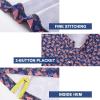 imageMens Golf Shirt Short Sleeve Dry Fit Print Moisture Wicking Performance Patterns Collared Polo ShirtNavy American Flag
