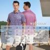 imageMens Golf Shirt Short Sleeve Dry Fit Print Moisture Wicking Performance Patterns Collared Polo ShirtPowder Blue Dinosaur