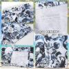 imageMens Hawaiian Shirts Regular Fit Short Sleeve Casual Button Down Summer Tropical Beach ShirtsSkeleton Flower