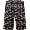 imageMens Swim Trunks Quick Dry Board Shorts with Mesh Lining Breathable Surf Beach Shorts Swimwear Bathing Suits80s Pattern