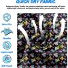 imageMens Swim Trunks Quick Dry Board Shorts with Mesh Lining Breathable Surf Beach Shorts Swimwear Bathing Suits80s Pattern
