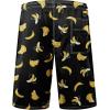 imageMens Swim Trunks Quick Dry Board Shorts with Mesh Lining Breathable Surf Beach Shorts Swimwear Bathing SuitsBlack Banana1