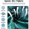 imageMens Swim Trunks Quick Dry Board Shorts with Mesh Lining Breathable Surf Beach Shorts Swimwear Bathing SuitsGradient Leaf12