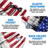 imageMens Swim Trunks Quick Dry Board Shorts with Mesh Lining Breathable Surf Beach Shorts Swimwear Bathing SuitsPatriotic Usa Flaga