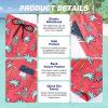 imageMens Swim Trunks Quick Dry Board Shorts with Mesh Lining Breathable Surf Beach Shorts Swimwear Bathing SuitsPink Pineapple4