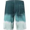 imageMens Swim Trunks Quick Dry Board Shorts with Mesh Lining Breathable Surf Beach Shorts Swimwear Bathing SuitsTurquoise Gradient Mesh