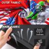 imageMens Swim Trunks with Compression Liner 55quot Board Shorts with Zipper Pockets 2 in 1 Quick Dry Bathing SuitsFlag Horse