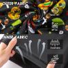 imageMens Swim Trunks with Compression Liner 55quot Board Shorts with Zipper Pockets 2 in 1 Quick Dry Bathing SuitsMexican Skull