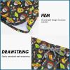 imageMens Swim Trunks with Compression Liner 55quot Board Shorts with Zipper Pockets 2 in 1 Quick Dry Bathing SuitsMexican Skull