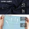 imageMens Swim Trunks with Compression Liner 7quot Board Shorts with Zipper Pockets 2 in 1 Quick Dry Bathing SuitsNavylake Blue