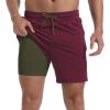 Burgundy&coffee Brown