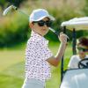 imageBoys Polo Shirt Short Sleeve Performance Dry Fit Stretch Funny Print Active Casual Collared Golf Shirts for BoyGolf Usa Flag