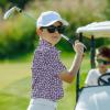 imageBoys Polo Shirt Short Sleeve Performance Dry Fit Stretch Funny Print Active Casual Collared Golf Shirts for BoyNavy American Flag