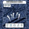 imageBoys Polo Shirt Short Sleeve Performance Dry Fit Stretch Funny Print Active Casual Collared Golf Shirts for BoyNavy Shark