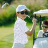 imageBoys Polo Shirt Short Sleeve Performance Dry Fit Stretch Funny Print Active Casual Collared Golf Shirts for BoyPink Golf