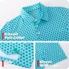 imageBoys Polo Shirt Short Sleeve Performance Dry Fit Stretch Funny Print Active Casual Collared Golf Shirts for BoyThree Leaf Clover