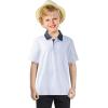 imageBoys Polo Shirt Short Sleeve Performance Dry Fit Stretch Funny Print Active Casual Collared Golf Shirts for BoyWhite Golf Club