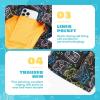 imageBoys Swim Trunks Compression Liner Swim Shorts Quick Dry Bathing Suit with Boxer Brief AntiChafe Boy SwimwearGame Controller