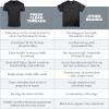 imageFresh Clean Threads Crew Neck TShirt  Pre Shrunk Soft Fitted Premium Tee  Mens T Cotton PolyWhite 4 Pack