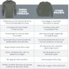 imageFresh Clean Threads Mens Long Sleeve TShirt  Pre Shrunk Soft Fitted Premium Classic Tee  Mens T Shirts Cotton PolyMercury Green Pack of 1