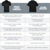 imageFresh Clean Threads Mens Polo Shirts  Pre Shrunk Soft Fitted Premium Classic Shirt  Mens Polos Cotton Poly TShirt BlendBlack 4 Pack