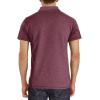 imageMens Casual Polo Shirts Classic Button Basic Short Sleeve Shirt Solid Color Cotton Tees Golf Stylish TopsDark Redss