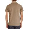 imageMens Casual Polo Shirts Classic Button Basic Short Sleeve Shirt Solid Color Cotton Tees Golf Stylish TopsKhakiss