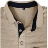 imageMens Casual Polo Shirts Classic Button Basic Short Sleeve Shirt Solid Color Cotton Tees Golf Stylish TopsLight Khakiss