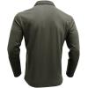 imageMens Casual Polo Shirts Classic Long Sleeve Basic Button TShirt Lightweight Cotton Golf Tops with PocketArmygreen