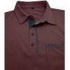 imageMens Casual Polo Shirts Classic Long Sleeve Basic Button TShirt Lightweight Cotton Golf Tops with PocketWinered