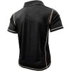 imageMens Casual Polo Shirts Classic Short Sleeve Basic Button TShirt Lightweight Cotton Golf Tops with PocketBlack