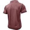 imageMens Casual Polo Shirts Classic Short Sleeve Basic Button TShirt Lightweight Cotton Golf Tops with PocketWinered