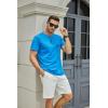 imageMens Fashion Henley Shirt Classic ShortLong Sleeve Lightweight Button Cotton TShirt Casual TopDark Grey
