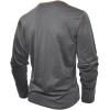 imageMens Henley Long Sleeve Shirts Casual Button TShirt Classic Basic Lightweight Pullover Cotton Tees Fashion TopsDarkgrey
