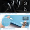 imageMens Swim Trunks 9quot Board Shorts with Compression Liner Swimsuit Builtin Bathing Suit Quick Dry Swimwear Zipper PocketBlack