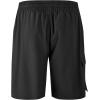 imageMens Swim Trunks 9quot Board Shorts with Compression Liner Swimsuit Builtin Bathing Suit Quick Dry Swimwear Zipper PocketBlack
