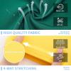 imageMens Swim Trunks 9quot Board Shorts with Compression Liner Swimsuit Builtin Bathing Suit Quick Dry Swimwear Zipper PocketTurquoise