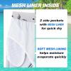 imageMens Swim Trunks Quick Dry Board Shorts with Mesh Lining Breathable Fit Hawaii Beach Shorts Swimwear Bathing SuitsBlack Grey Palm