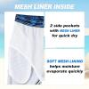 imageMens Swim Trunks Quick Dry Board Shorts with Mesh Lining Breathable Fit Hawaii Beach Shorts Swimwear Bathing SuitsBlue Tropical Leaf