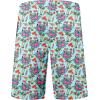 imageMens Swim Trunks Quick Dry Board Shorts with Mesh Lining Breathable Fit Hawaii Beach Shorts Swimwear Bathing SuitsFlamingo Skeleton