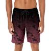 imageMens Swim Trunks Quick Dry Board Shorts with Mesh Lining Breathable Fit Hawaii Beach Shorts Swimwear Bathing SuitsGradient Red18