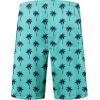 imageMens Swim Trunks Quick Dry Board Shorts with Mesh Lining Breathable Fit Hawaii Beach Shorts Swimwear Bathing SuitsGreen Palm
