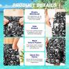 imageMens Swim Trunks Quick Dry Board Shorts with Mesh Lining Breathable Fit Hawaii Beach Shorts Swimwear Bathing SuitsHawaiian Black Skull