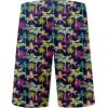 imageMens Swim Trunks Quick Dry Board Shorts with Mesh Lining Breathable Fit Hawaii Beach Shorts Swimwear Bathing SuitsMulticolour Palm
