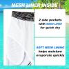 imageMens Swim Trunks Quick Dry Board Shorts with Mesh Lining Breathable Fit Hawaii Beach Shorts Swimwear Bathing SuitsNeon Dinosaur