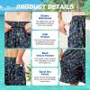 imageMens Swim Trunks Quick Dry Board Shorts with Mesh Lining Breathable Fit Hawaii Beach Shorts Swimwear Bathing SuitsNeon Palm Flamingo
